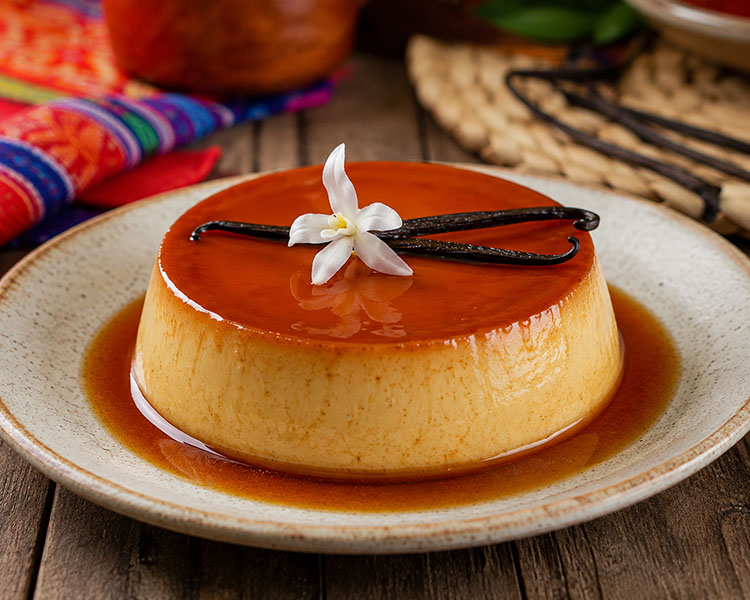 Flan alla Vaniglia di Papantla - El Golfo El Rey