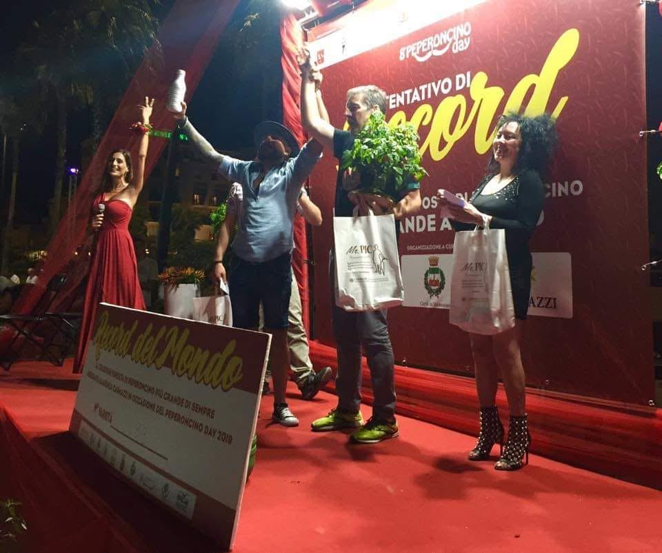 Peperoncino Day 2019 - momento della premiazione