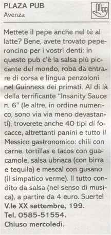 Urban / Food & Drink