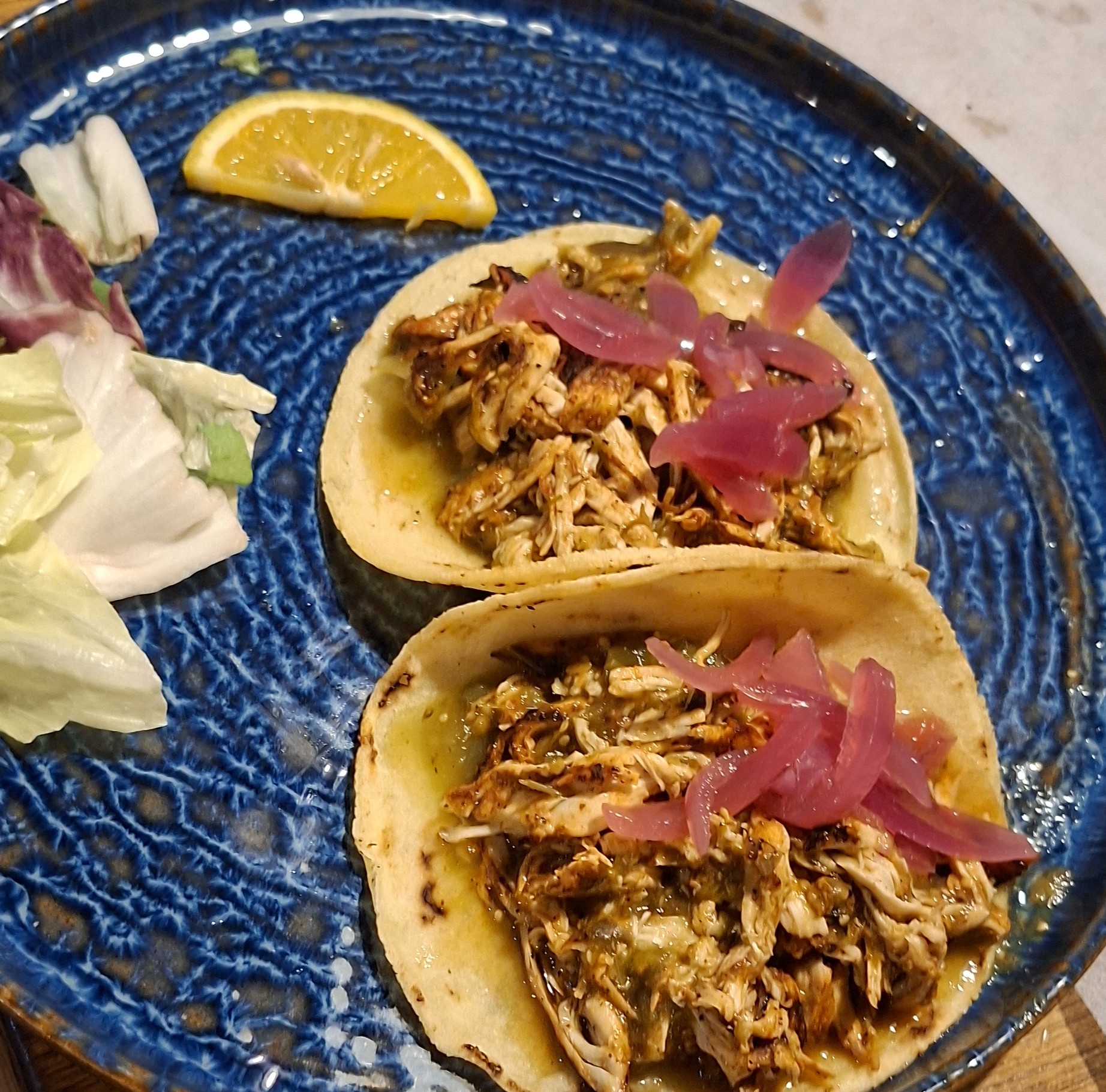 Tacos Pollo Salsa Verde – El Rey Ristorante Messicano