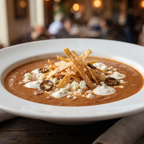 Sopa Tarasca tradizionale - Specialità messicana El Rey Carrara